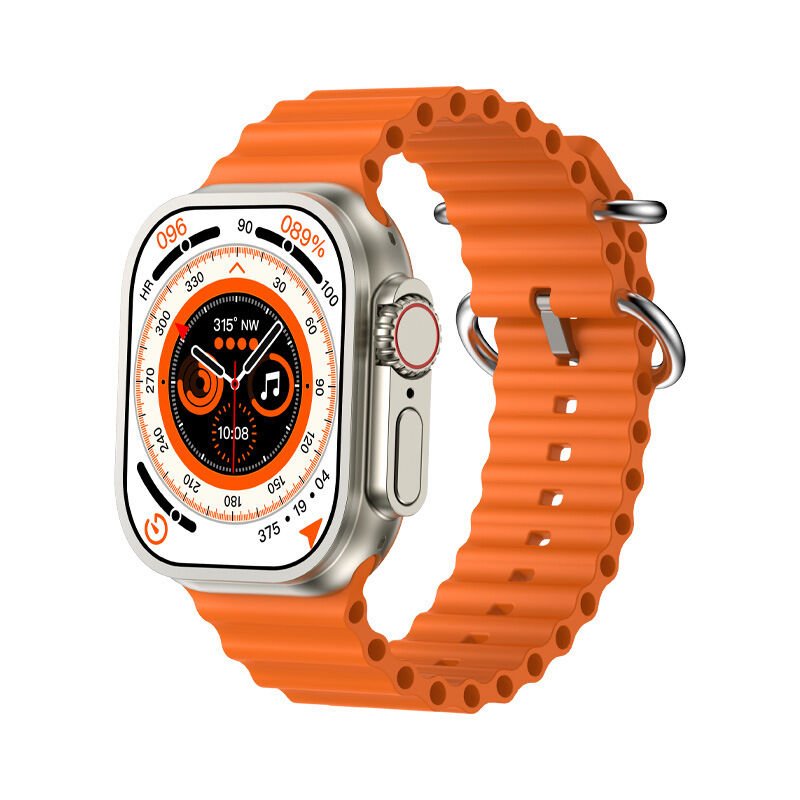 T800 Ultra 49mm 1.99” Ekranlı Akıllı Saat – Çift Kordon, iOS & Android Uyumlu