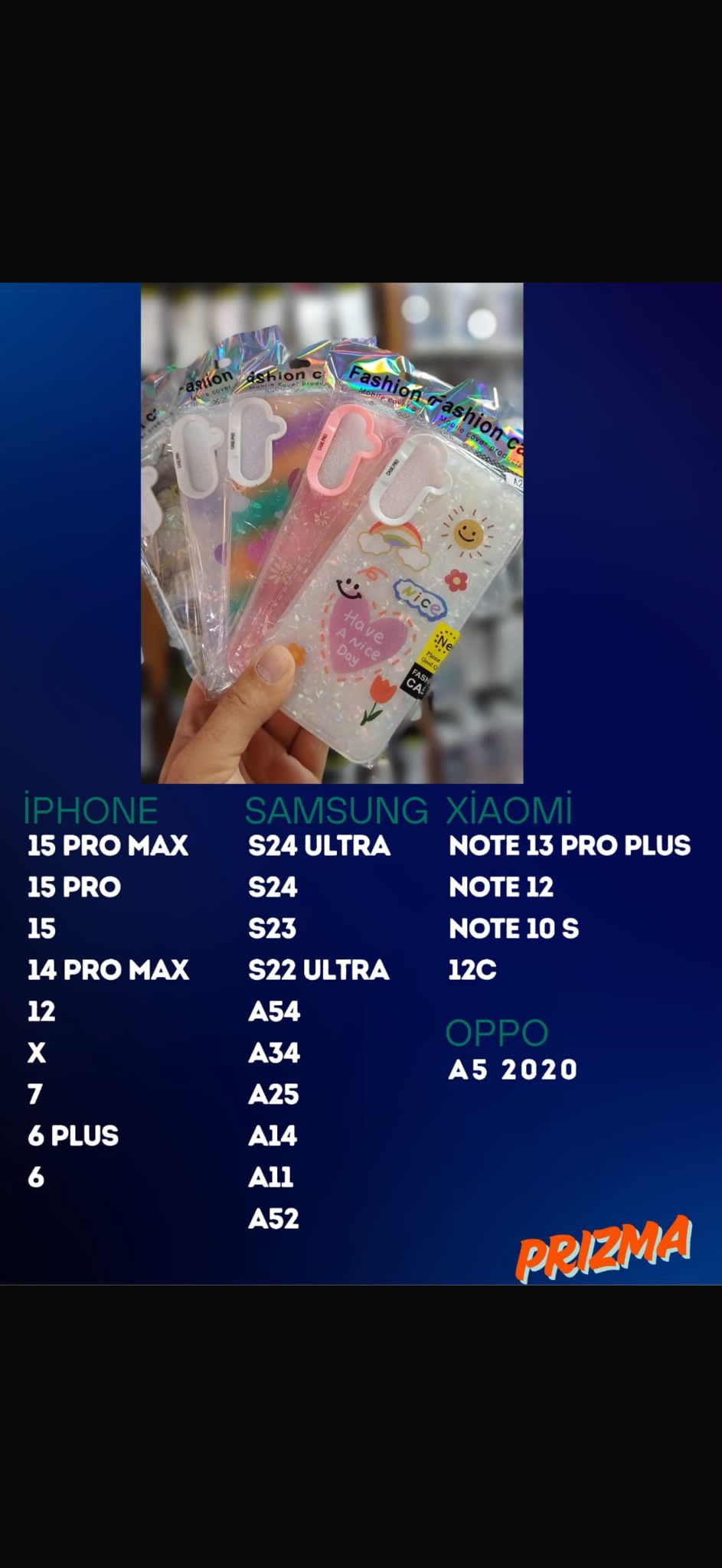 Tüm kılıflar (WhatsApp liste alın)
