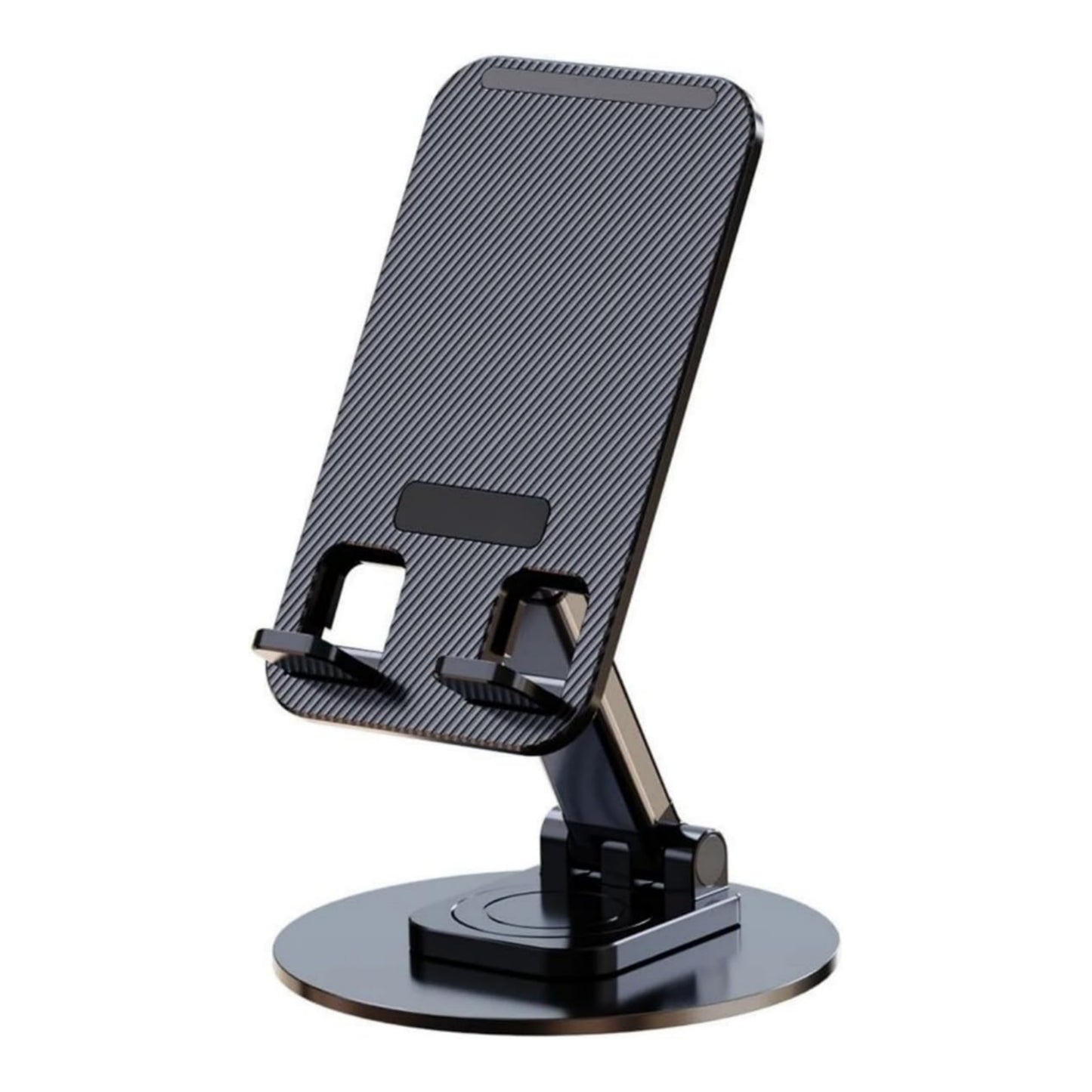 360 degree rotating desktop adjustable plastic phone stand - N1F