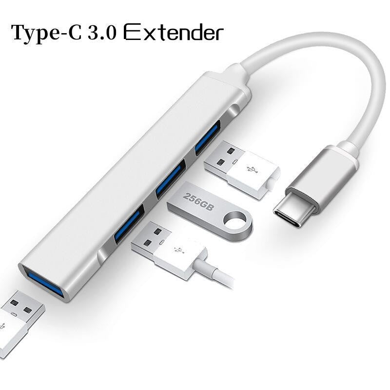 typeC girişli usb hub 4ü1 arada çoğaltıcı jh112