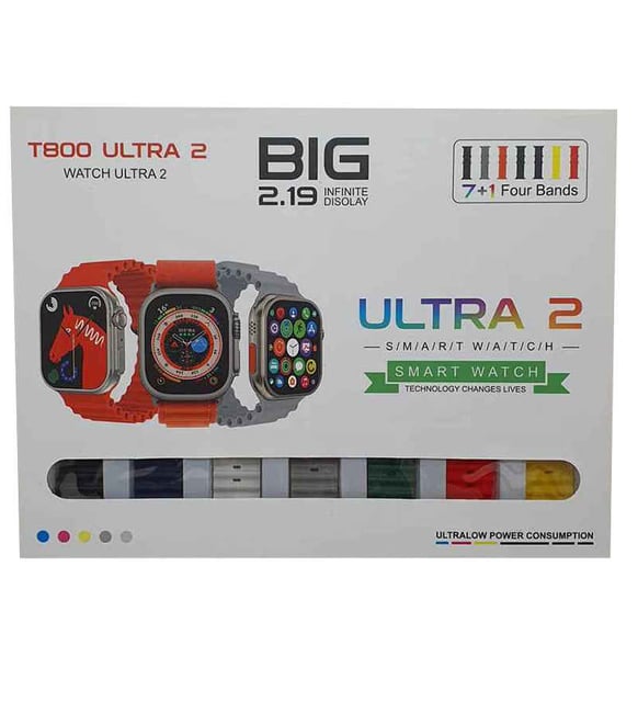 7 kordonlu T800 ultra2 2.19" TFT Ekran 49mm - A3E