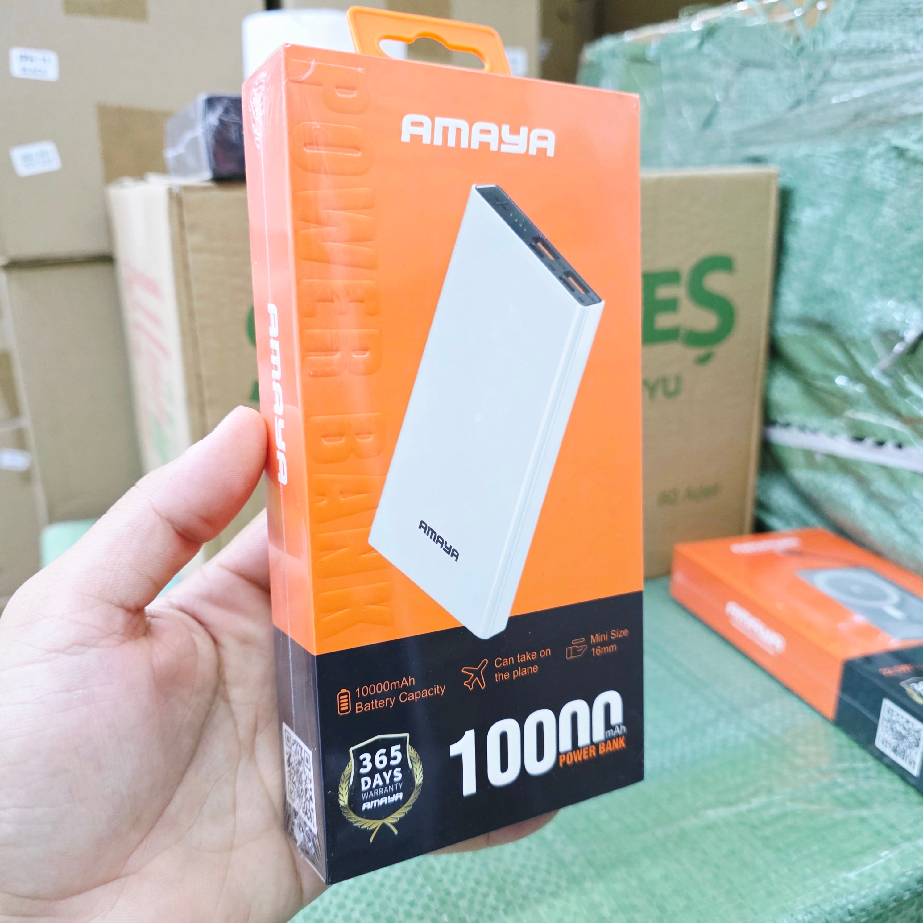 10000 mah ince 16mm uçak seyahati için uygun çift usb çıkışlı powerbank b03 - P2B - KolayMagza