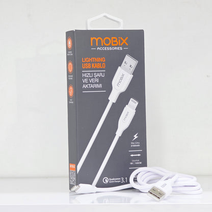 3.1A Usb şarj ve veri aktarım kablo 1 metre
