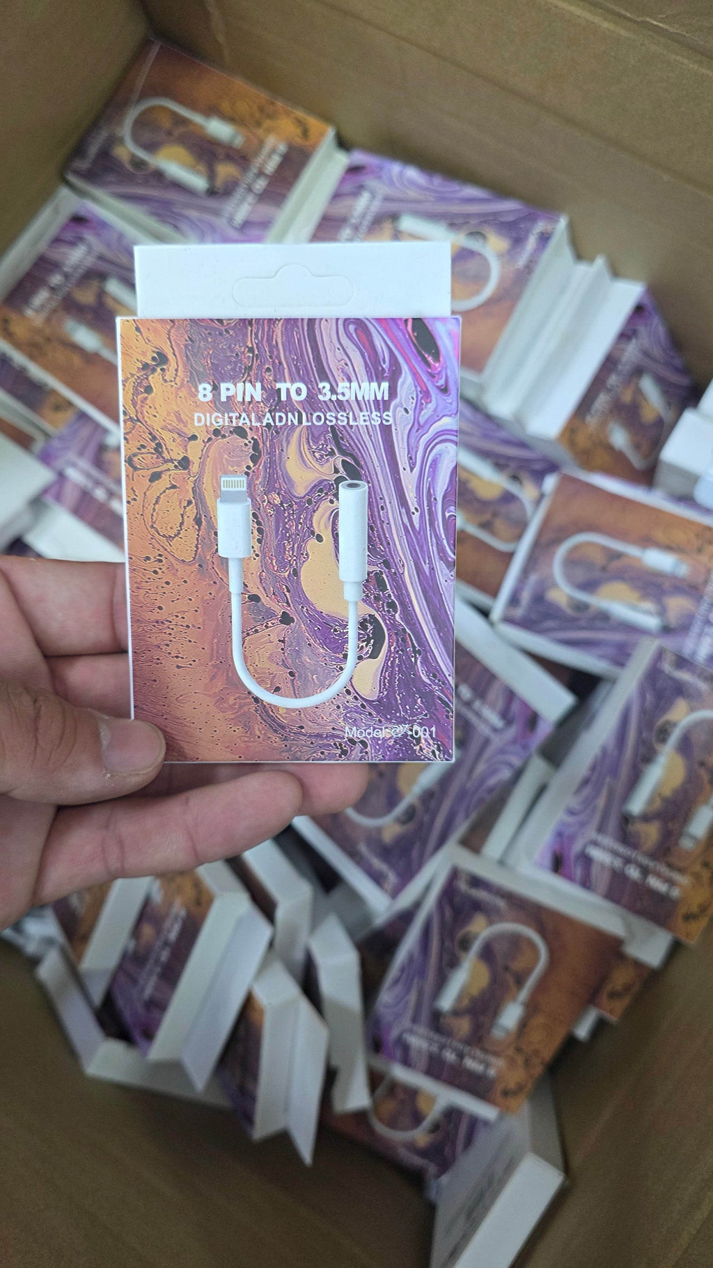 Lightining to 3.5mm jack kulaklık dönüştürücü takçalıştır - D1A - KolayMagza