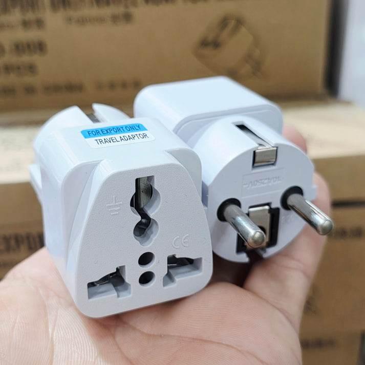 ( 20 pieces ) Universal converter plug American British plug adapter head