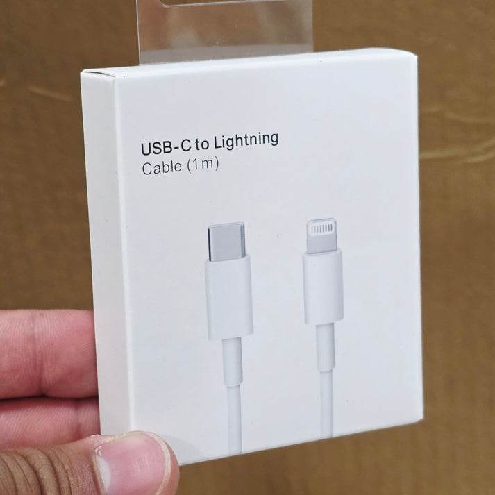 Logosuz typeC to Lightning 1 metre şarj kablo - S3W - KolayMagza