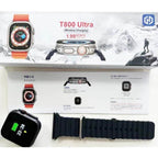 T800 ultra 49mm 1.99” ekranlı akıllı saat – çift kordon, ios & android uyumlu - A2B - KolayMagza
