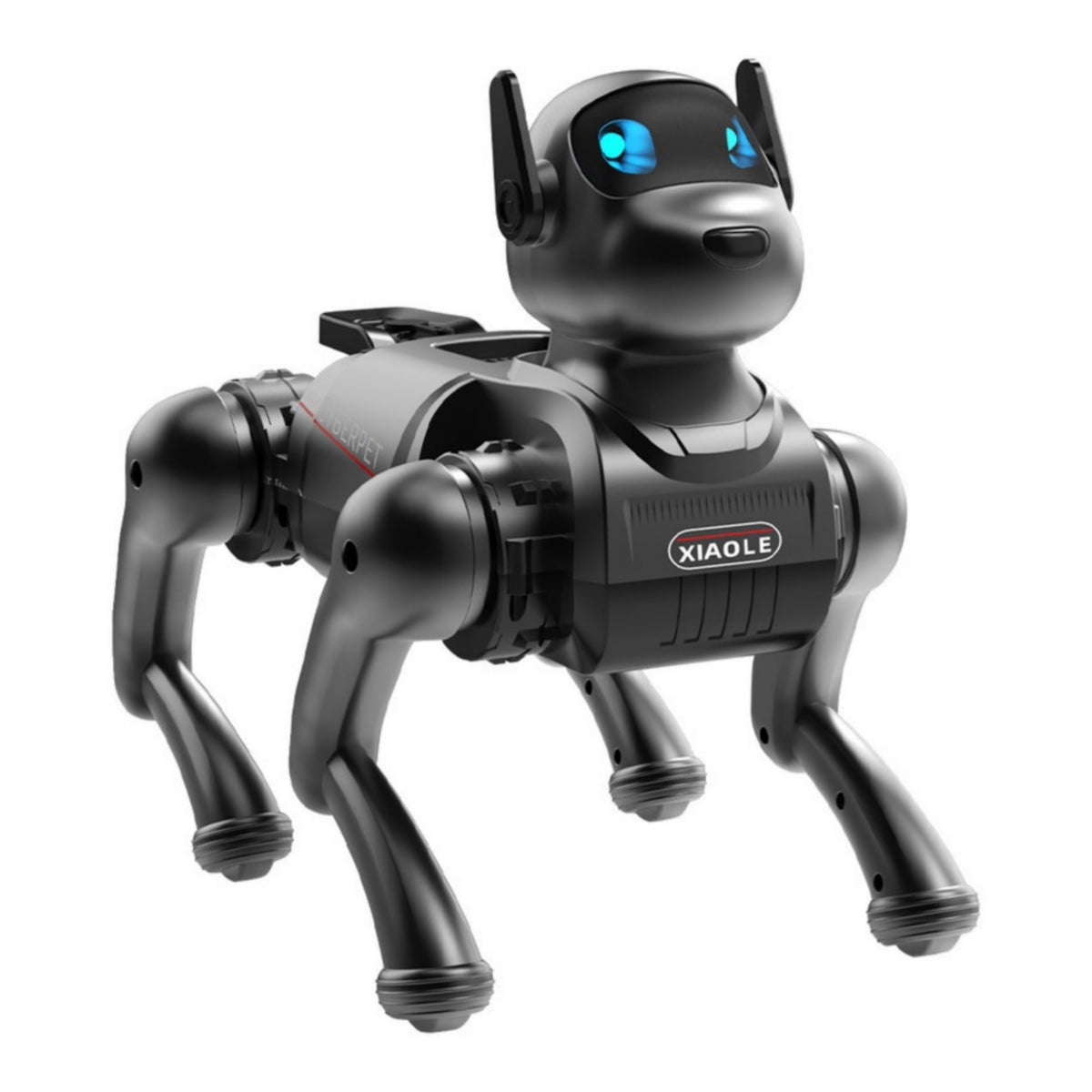 Akıllı Uzaktan Kumandalı Robot Köpek - Sesli, Işıklı ve Hareketli Eğitici Akıllı Robot Köpek Oyuncak (6+ Yaş) sampon