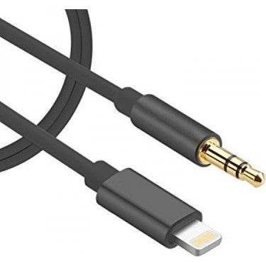 Lightning 3.5mm aux dönüştürücü 1m ses kablosu - D1C - KolayMagza