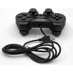 Usb girişli kablolu gamepad joystick titreşimli analog oyun kolu bilgisayar ve pc için