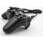 Usb girişli kablolu gamepad joystick titreşimli analog oyun kolu bilgisayar ve pc için - G6E - KolayMagza