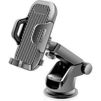 Torpidoya koyulan vakumlu 360 derece ayarlanabilir uzayabilir araç içi telefon tutucusu - R1P - KolayMagza