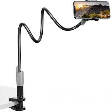 Akrobat spiral gövdeli oynar başlıklı esnek telefon tutucu - N1C - KolayMagza