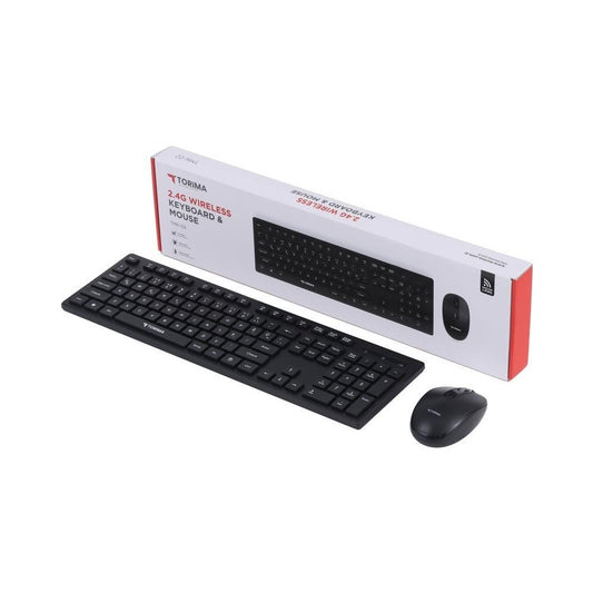 2.4g wireless keyboard & mouse set - kablosuz klavye mouse seti tmk-02 - G4T