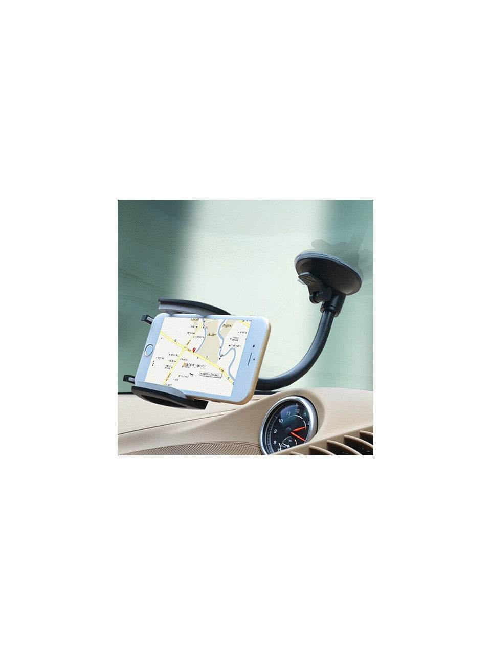 Cama yapışan vantuzlu vakumlu araç telefon tutucu - R1H - KolayMagza