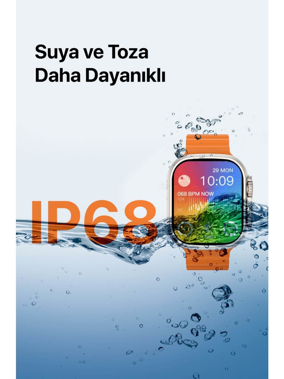 H12 ultra se 49mm akıllı saat - pusula, nfc, siri ve bluetooth arama özellikleri ile yüksek performans - A1K - KolayMagza