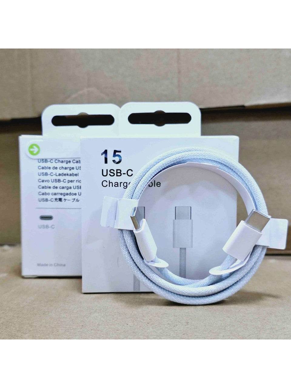 Logosuz İphone 15 pro max typec to typec yeni nesil hasır şarj kablosu 1 metre - S2S - KolayMagza