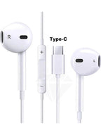 Logosuz iphone 15 pro max typec girişli mikrofonlu kulaklık içi kablolu kulaklık - K1Q - KolayMagza