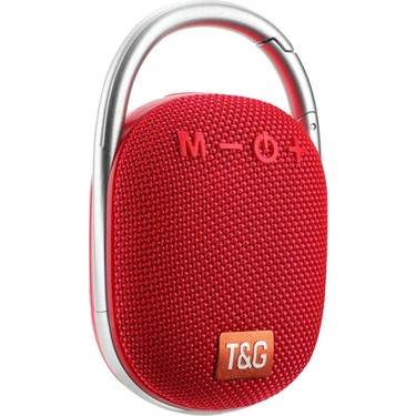 Tg-321 su geçirmez taşınabilir fm radyo sd kart usb destekli 500mah 5w baslı led ışıklı bluetooth hoperlör - H1W - KolayMagza