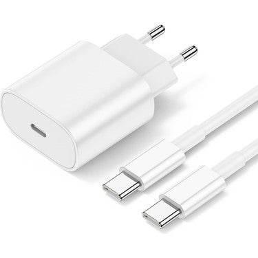 25w/35w typec çıkışlı başlık ve typec to typec kablo yeni nesil şarj seti - S2J - KolayMagza KM Technology