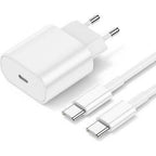 25w/35w typec çıkışlı başlık ve typec to typec kablo yeni nesil şarj seti - S2J - KolayMagza KM Technology
