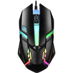 Usb girişli rgb ışıklı kablolu oyuncu mouse x1 - G1C - KolayMagza
