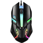 Usb girişli rgb ışıklı kablolu oyuncu mouse x1 - G1C - KolayMagza KM Technology
