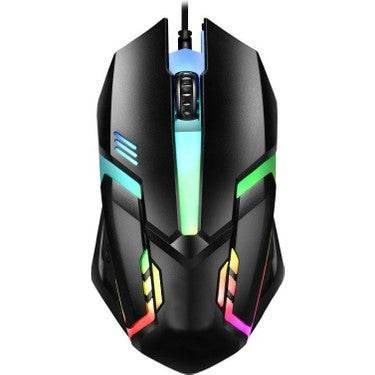Usb girişli rgb ışıklı kablolu oyuncu mouse x1 - G1C - KolayMagza KM Technology