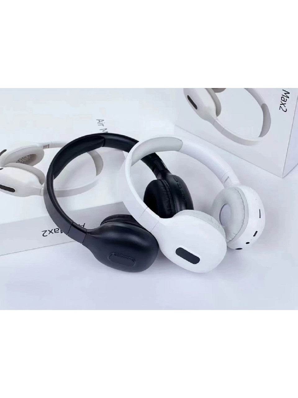 Air max 2 bluetooth kafa üstü kulaklık – sd kart destekli, tuş kontrollü kablosuz müzik keyfi! - U1P - KolayMagza