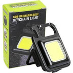 3ü1 arada mıknatıslı acil kamp led feneri, anahtarlık ve şişe açıcı, şarj edilebilir - G6A - KolayMagza