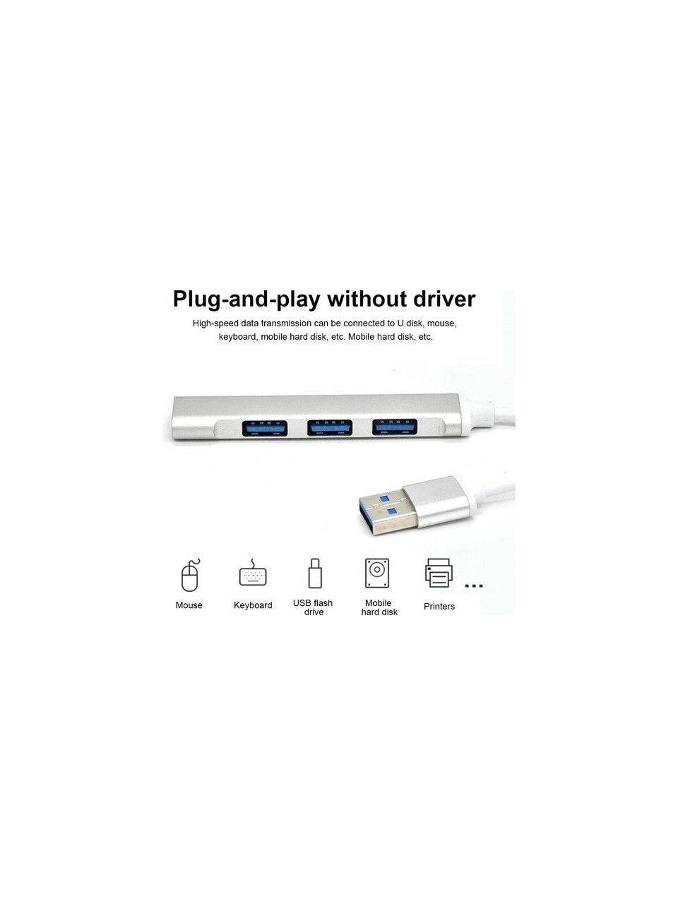 Usb girişli 4ü1 arada usb hub çoğaltıcı jh-113 - D1W - KolayMagza