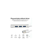 Usb girişli 4ü1 arada usb hub çoğaltıcı jh-113 - D1W - KolayMagza