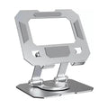 Foldable metal tablet stand | 360° döner, katlanabilir ayarlanabilir tutucu | tüm tablet modelleri ile uyumlu