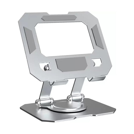 Foldable metal tablet stand | 360° rotating, foldable adjustable holder | Compatible with all tablet models - N1L
