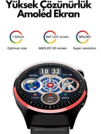 Venandin hw10 pro 1.50 inç amoled ekranlı akıllı saat – çift kordonlu, ios & android uyumlu - A2G - KolayMagza