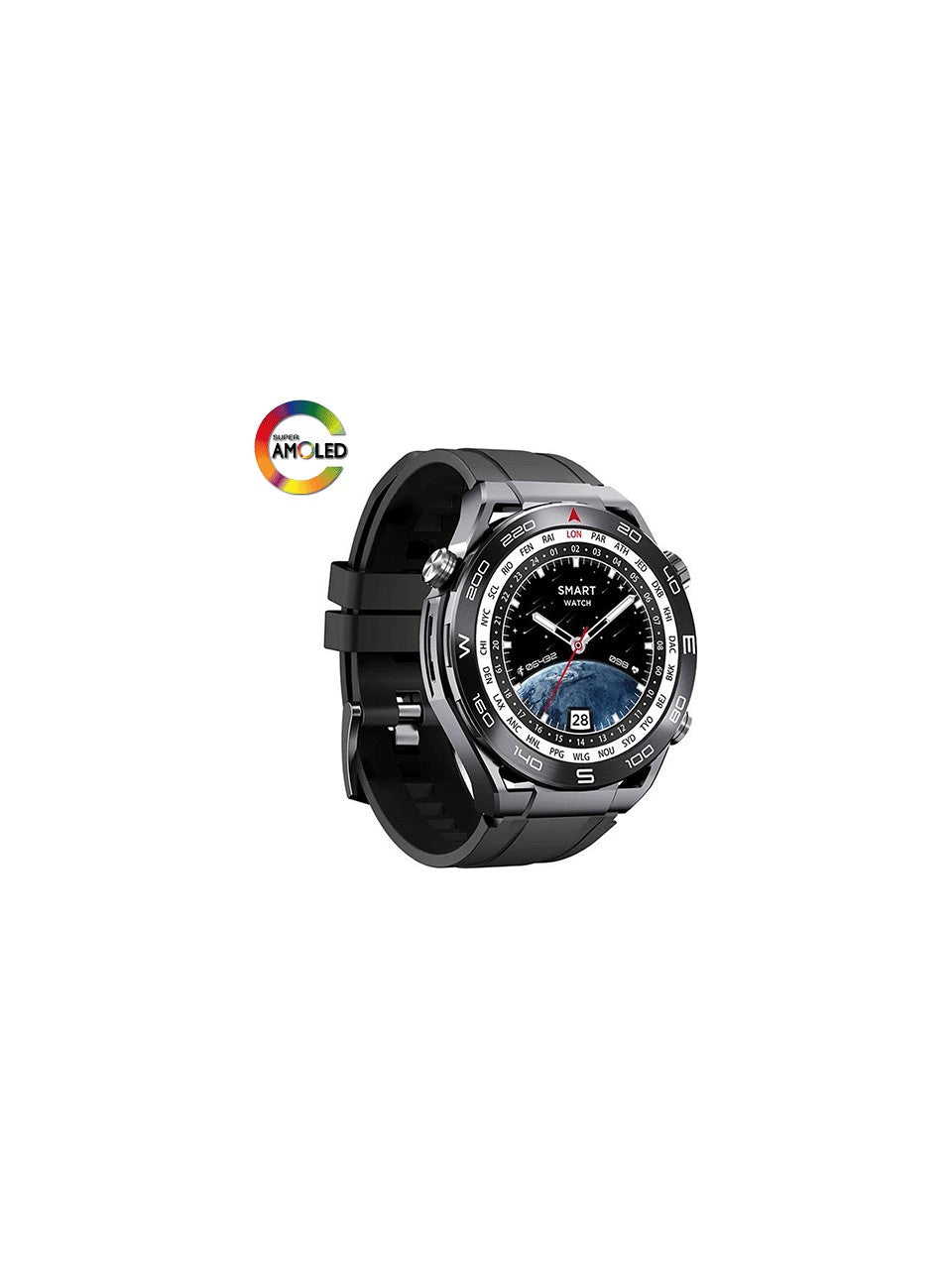 Venandin vn4 pro+ 1,60” amoled akıllı saat – ultra net ekran, bluetooth arama, nfc, spor & sağlık takibi