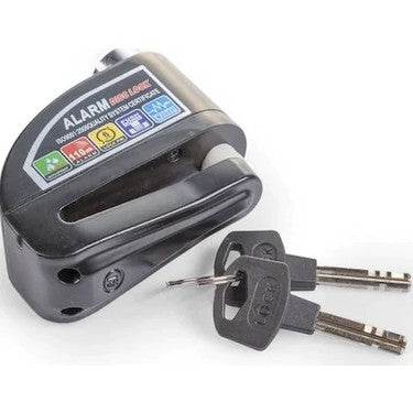 Alarm disc lock motosiklet teker kilidi suya dayanıklı alarmlı kolay kurulum tn-1404 - G5M - KolayMagza
