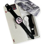 Hk10 mini yapay zeka destekli NFC 47mm 1,75inç bluetooth aramalı konuşmalı ios android uyumlu akıllı saat - A2S - KolayMagza