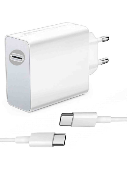 120W Type-C Çıkışlı Saniyeli Şarj Destekli Şarj Seti (1m Type-C to Type-C Kablo + Adaptör