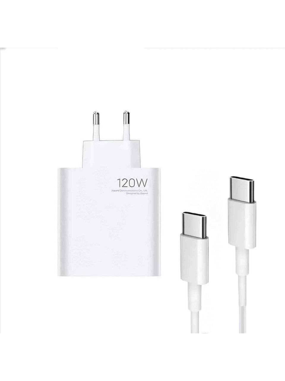 120w type-c çıkışlı saniyeli şarj destekli şarj seti (1m type-c to type-c kablo + adaptör - S3H - KolayMagza