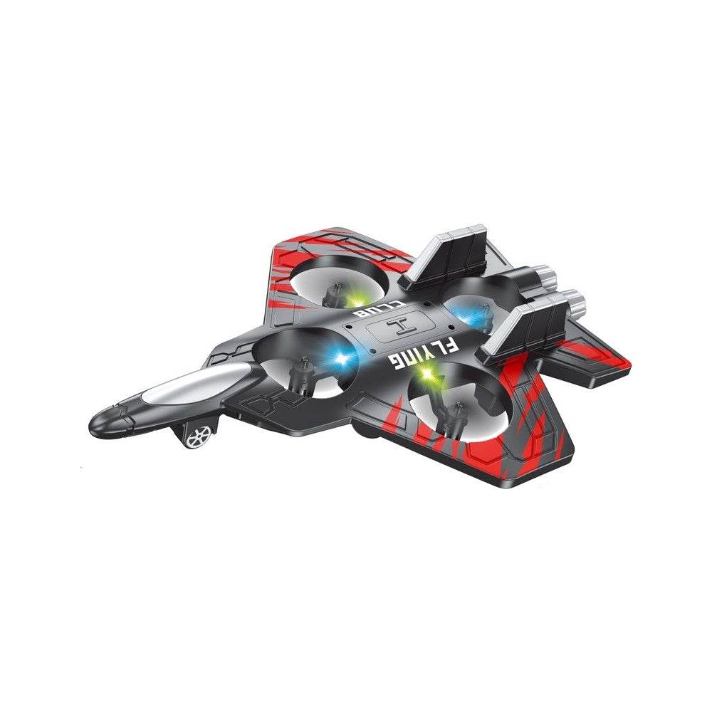 F166 Uçak Flying Club Dayanıklı Köpük Gövdeli 2.4ghz Uzaktan kumandalı 360Derece Dönebilen şarj edilebilir bataryalı oyuncak uçak - G6V - KolayMagza