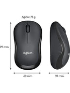 Logitech m220 silent-click wireless Bluetooth mouse with 18-month battery life