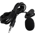 3,5mm jak aux girişli yaka mikrofon