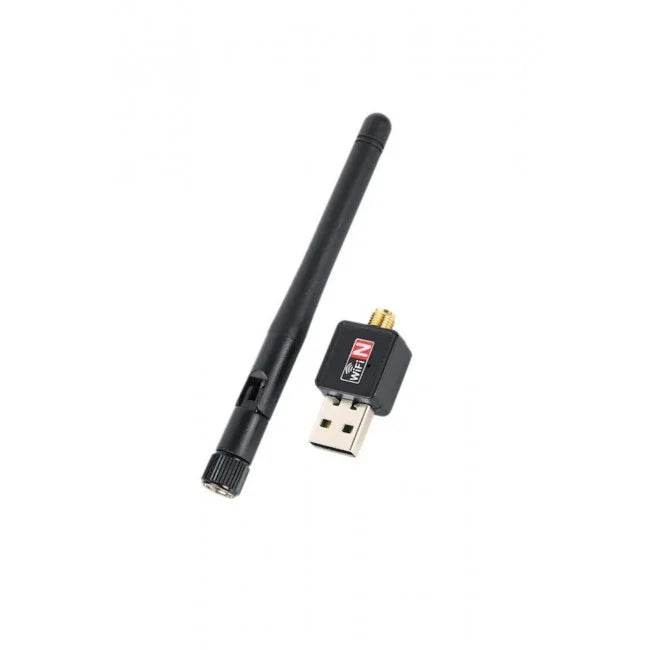 Usb 2.0 wireless 802.11 wifi adaptör - 600 mbps yüksek hızlı internet bağlantısı yd-35 - D2A - KolayMagza