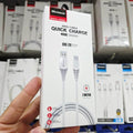2 metre usb 2,4A hızlı veri aktarım ve şarj kablosu