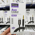 Typec tu aux araç ses aktarım kablosu 1 metre - D1S - KolayMagza