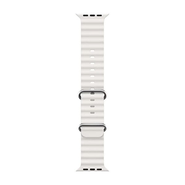 Watch Uyumlu Ocean Band Silikon akıllı saat tırtıklı Kordon