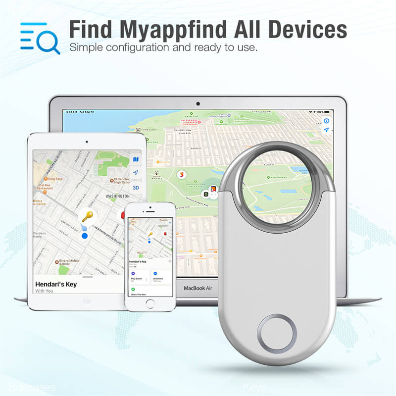 ( 5 adet ) Universal Akıllı Takip Cihazı Smart Tag - iOS & Android Uyumlu, Mini GPS Konum Bulucu, Anahtarlık ve Valiz Takip Etiketi bulun. Zayden