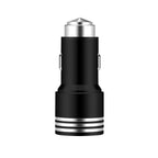 Lc-144 çift usb çıkışlı metal araç şarj başlık 3,4a - S1G - KolayMagza