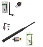 Usb 2.0 wireless 802.11 wifi adaptör - 600 mbps yüksek hızlı internet bağlantısı yd-35 - D2A - KolayMagza